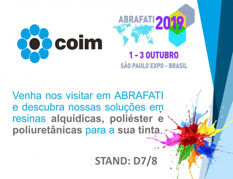 COIM apresenta novidades em resinas alquídicas, isocianatos e poliésteres