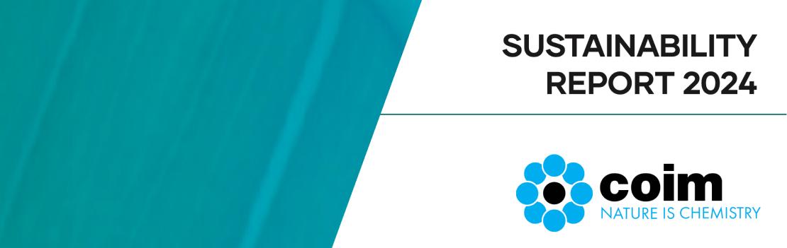 C.O.I.M. S.P.A. presents 2024 Group Sustainability Report